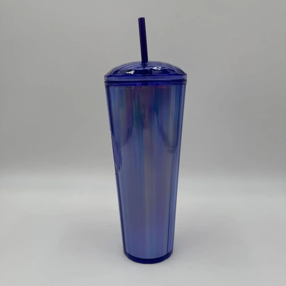 Starbucks Purple 24oz Tumbler with Original Straw